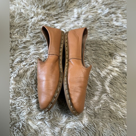 Sabah Tan Leather Loafers main image 11